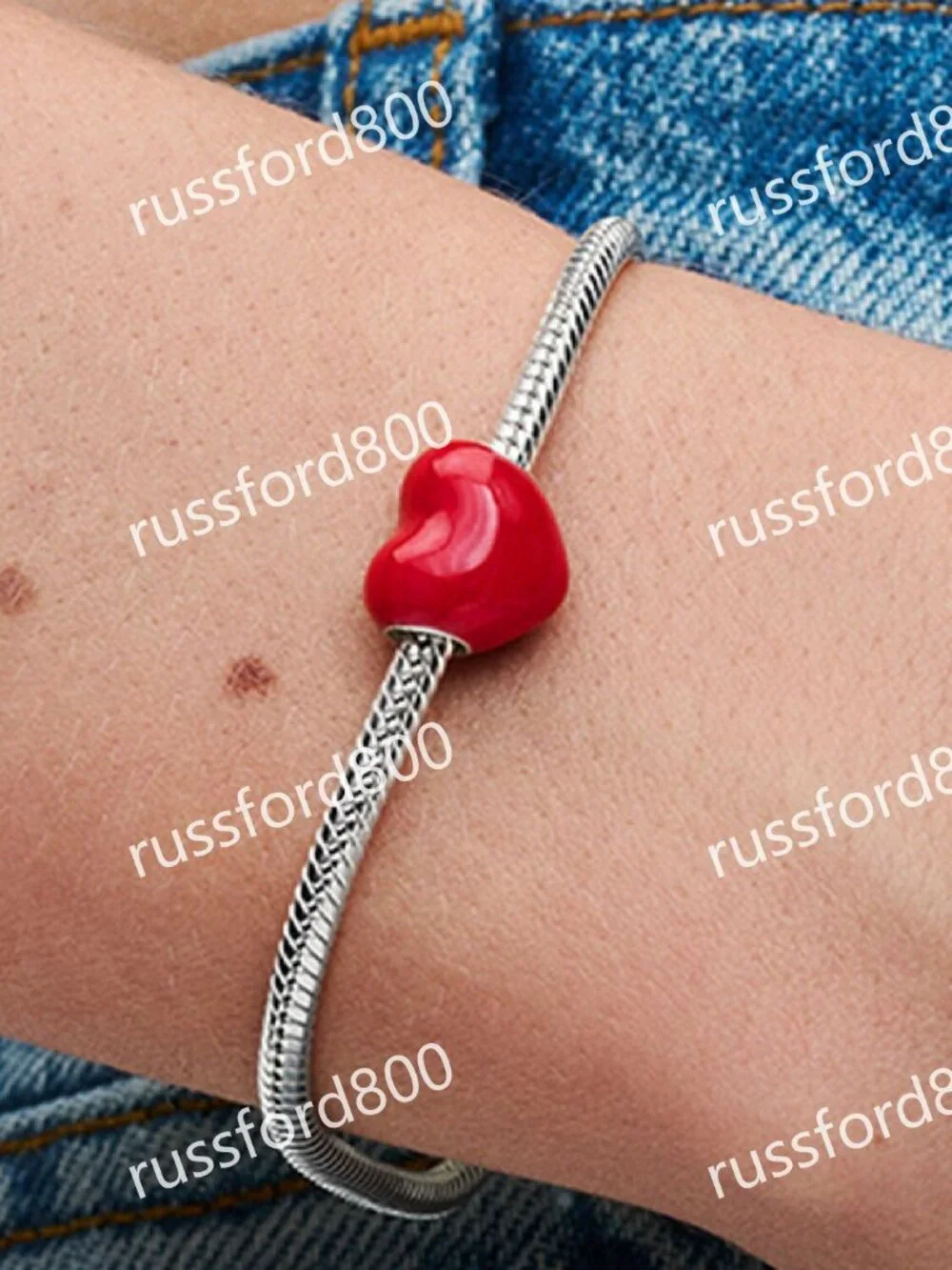 Pandora Colour-changing Hidden Message Heart Charm